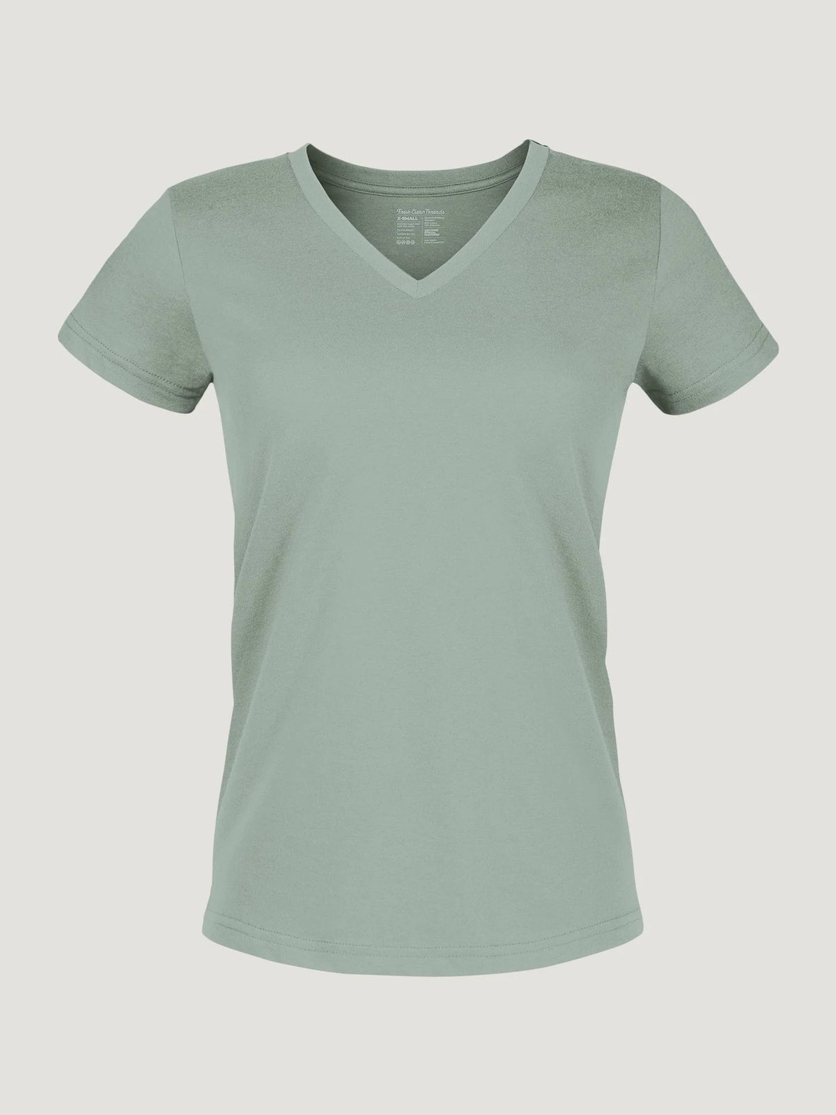 Vintage Green Everyday V-Neck Tee