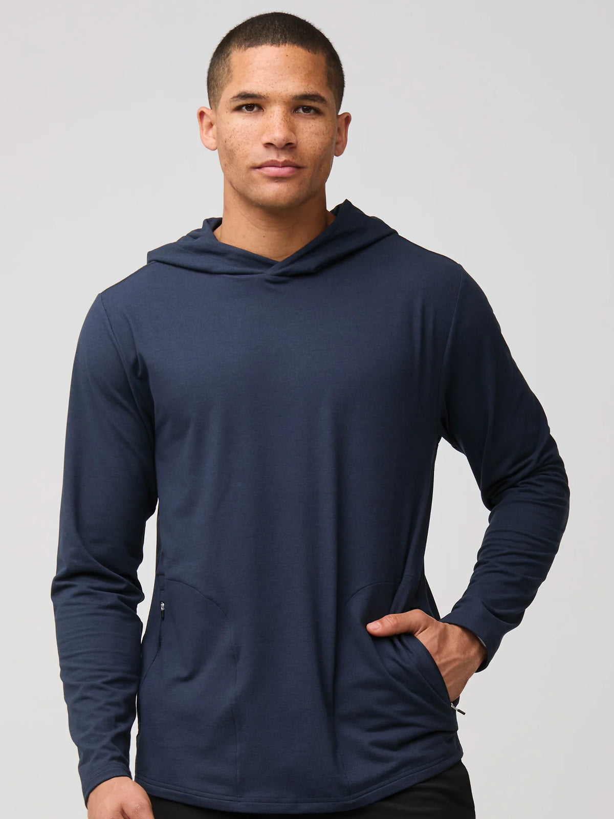 Tech Pullover Hoodie Black + Navy 2-Pack