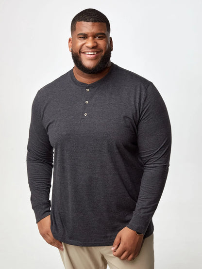 Foundation Long Sleeve Henley 3-Pack