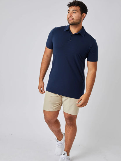 Navy Performance Cool Polo