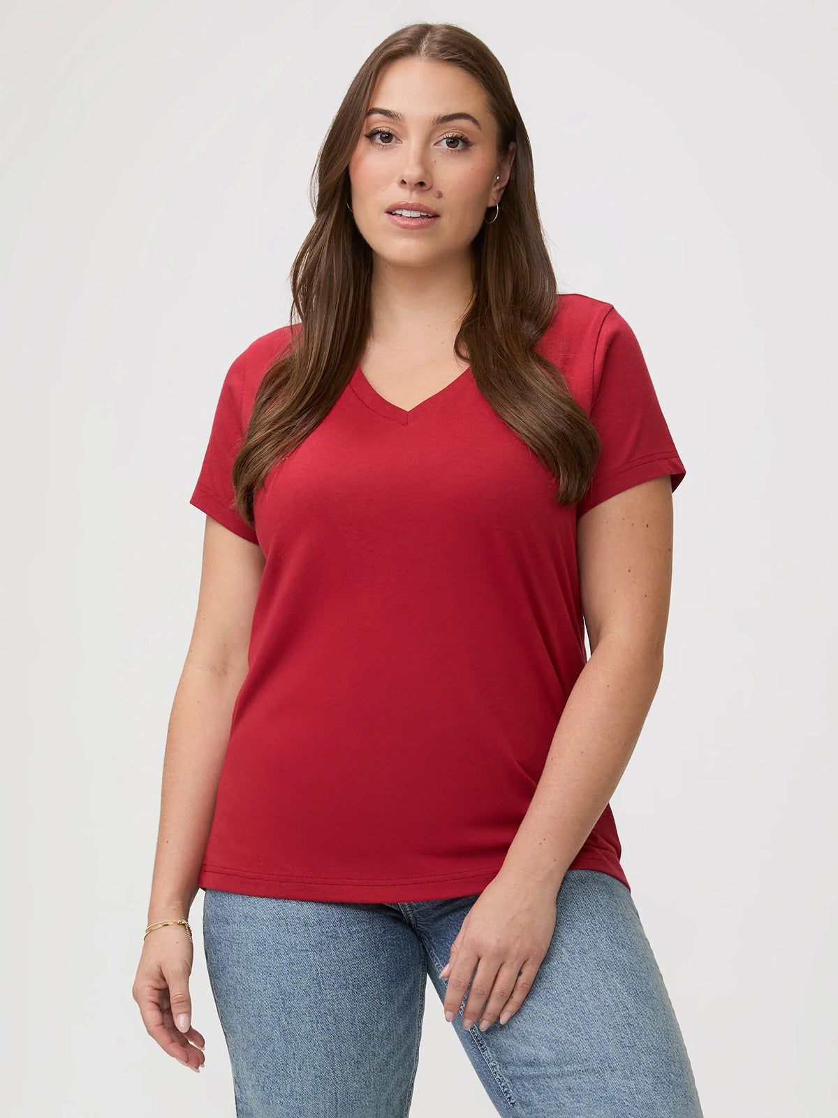 Red, White, and Blue Everyday V-Neck 3-Pack