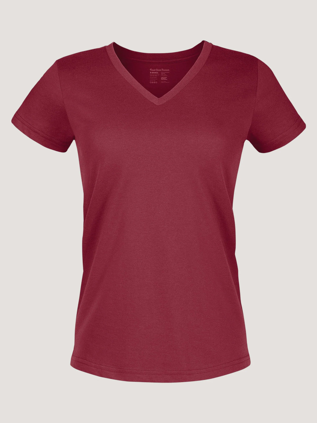 Cosmic Red Everyday V-Neck Tee