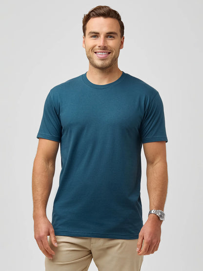 Sea Blue Crew Neck